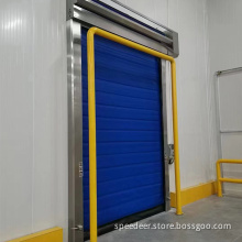 Zippered Speed-Access Cold Storage Gate